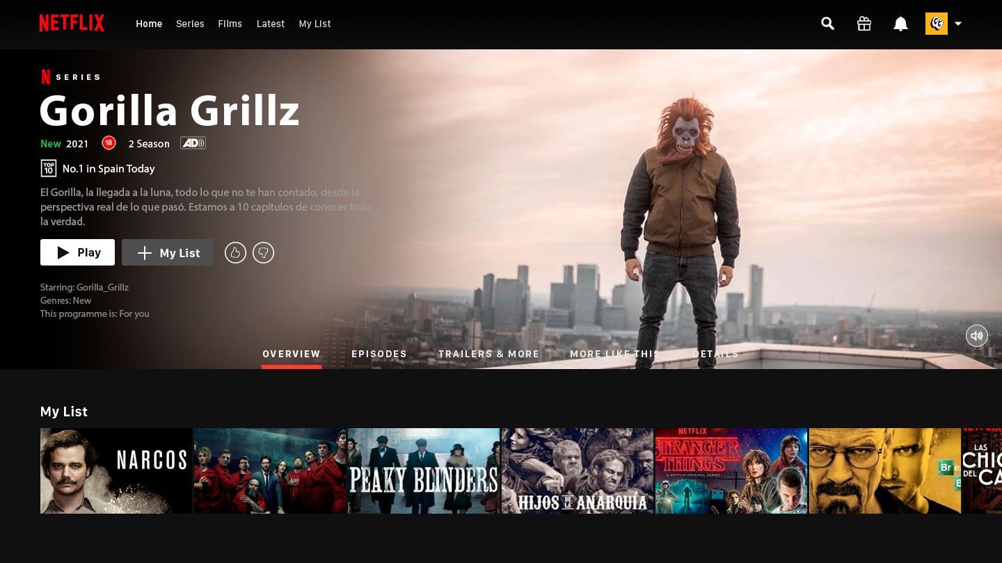 Gorilla Grillz en NETFLIX! 1 gorilla Grillz campaña netflix dias de los inocentes cannabidiol