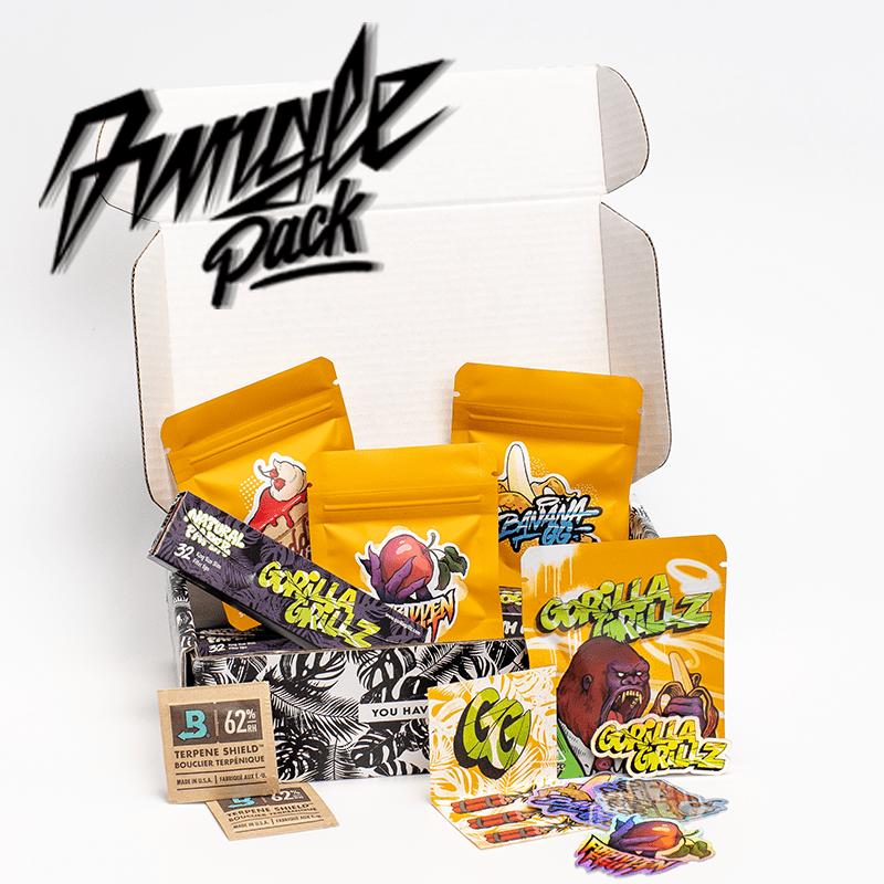 junglePack- pack de flores cbd gorilla Grillz