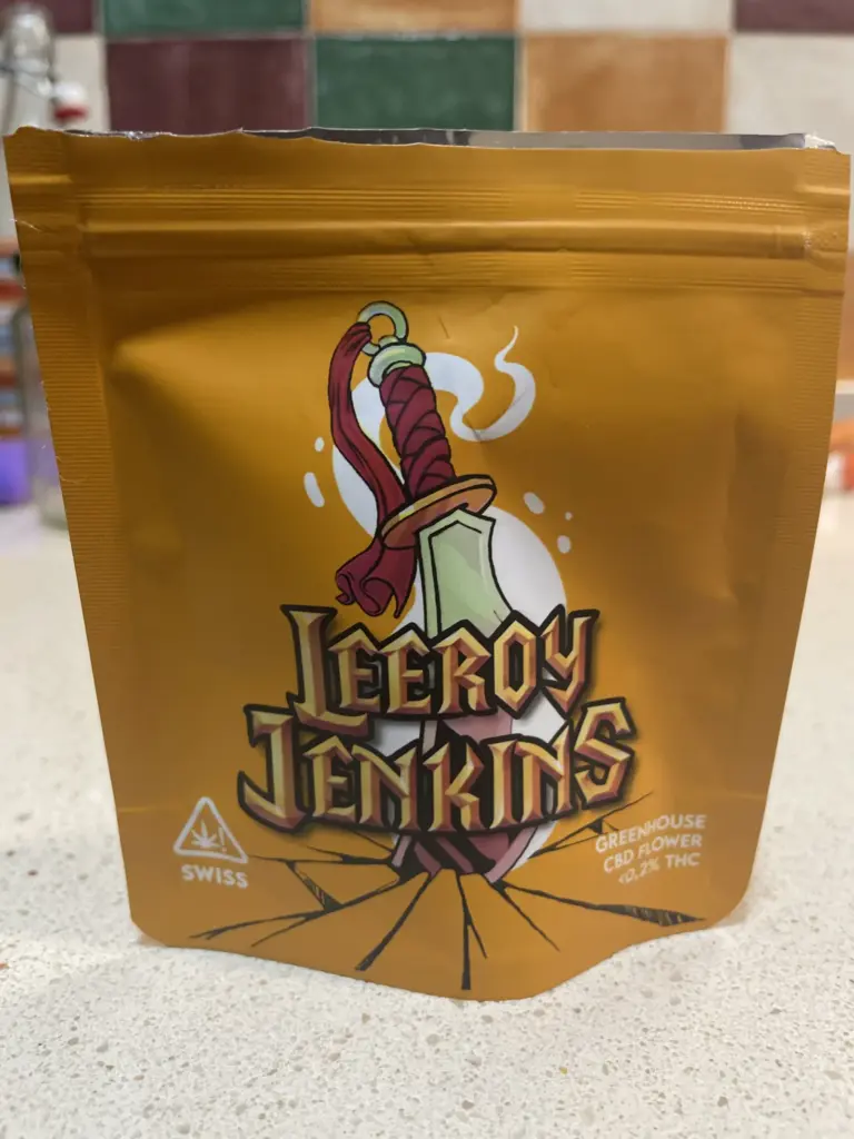 LEEROY JENKINS CBD | CBD GREENHOUSE FLOWERS - reseña de Daniel