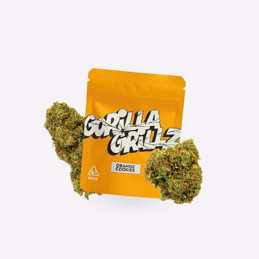 orange cookies sobre