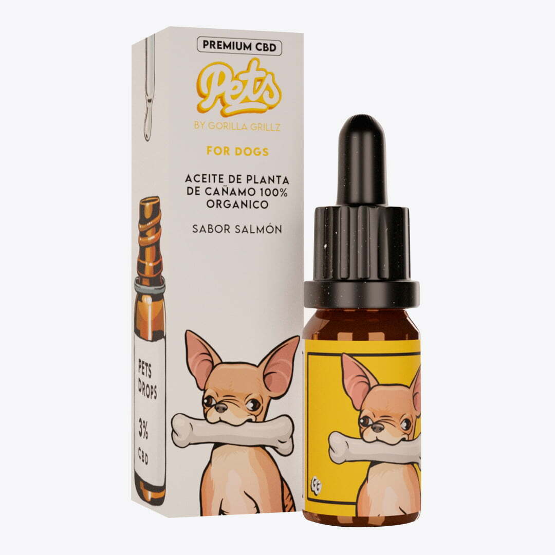 Aceite CBD perros 3% - Gorilla Grillz