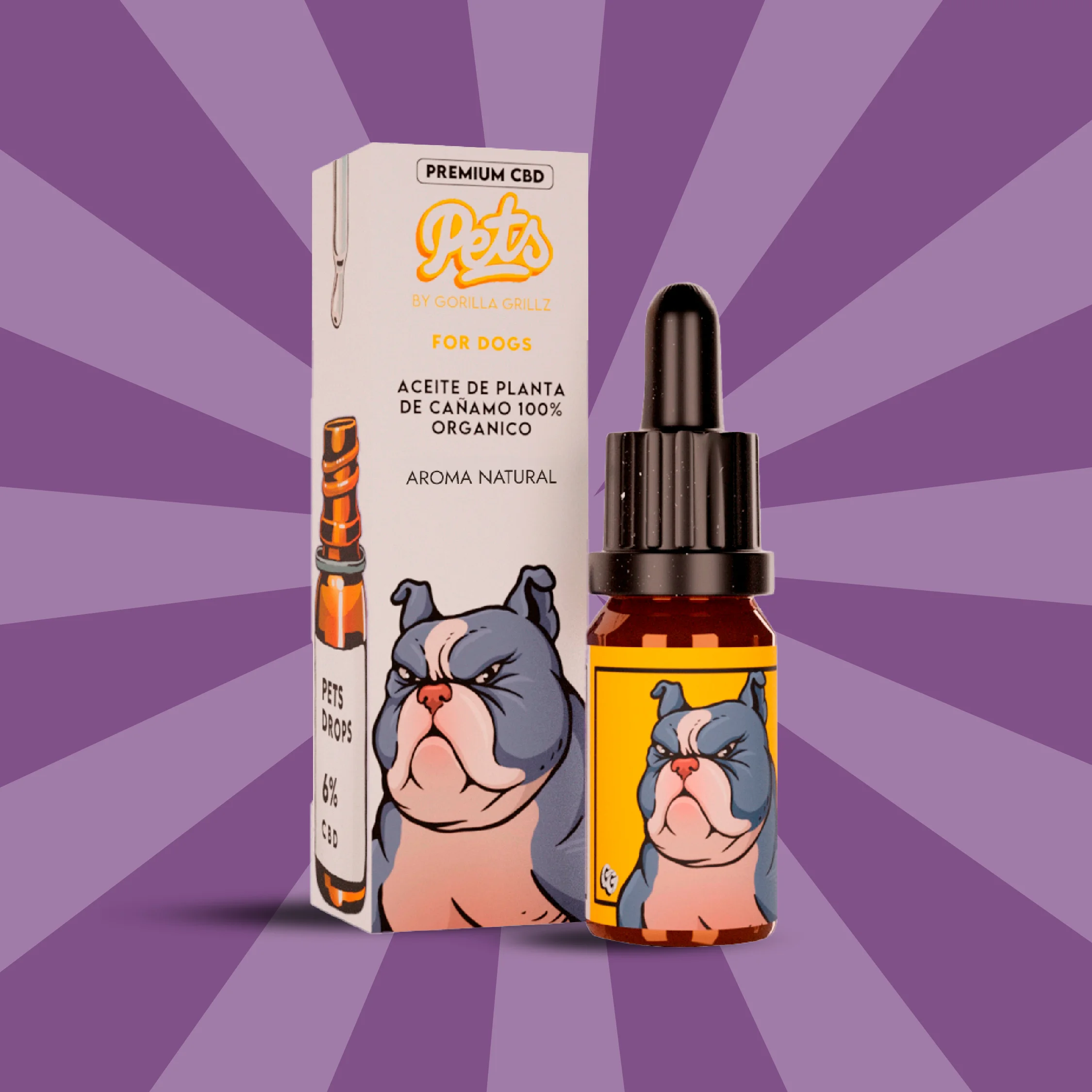 Aceite CBD 6% para perros