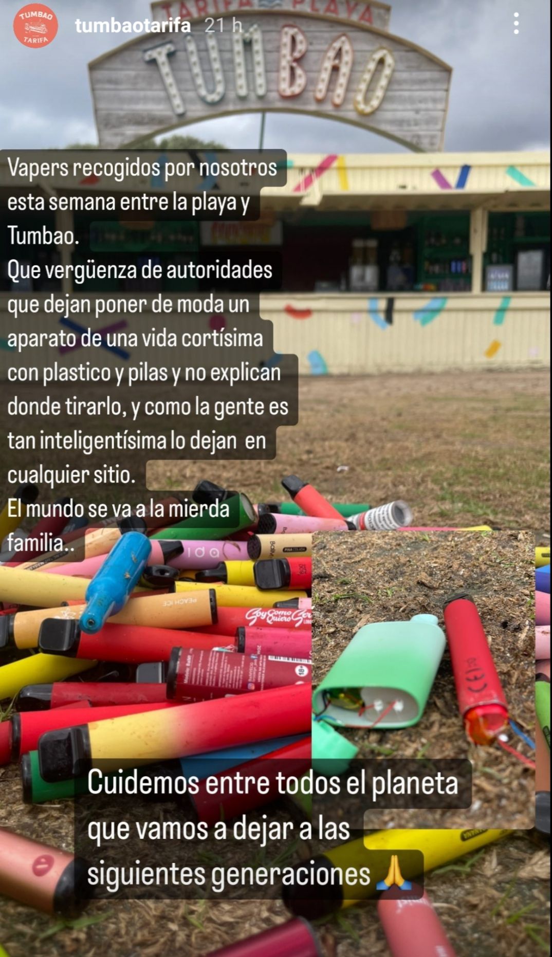 Donde tirar el vape 1 tumbao vape tarifa