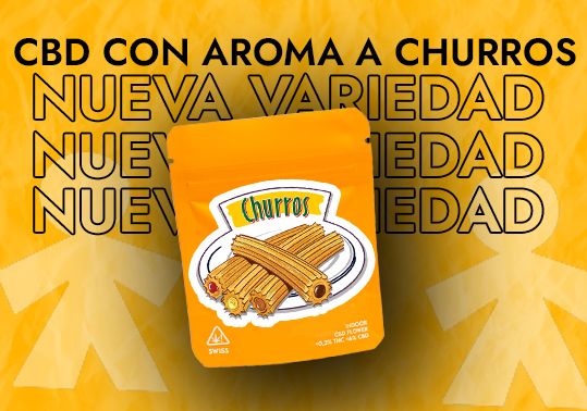 CBD con aroma a churros 1 CBD CON AROMA A CHURROS