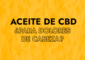 ACEITE DE CBD PARA DOLORES DE CABEZA