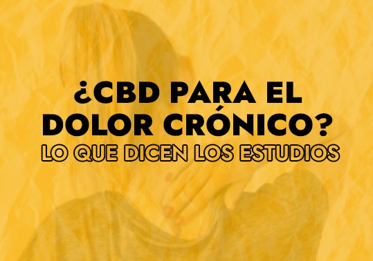 CBD PARA EL DOLOR CRONICO