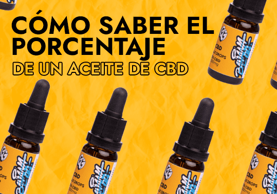 como saber el porcentaje de cbd de un aceite