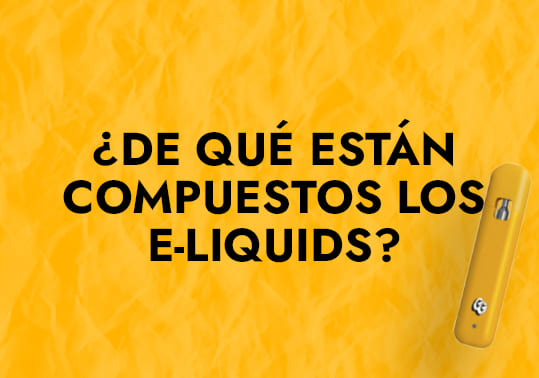 ¿De que están compuestos los eliquids?