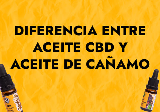 Diferencia entre aceite CBD y aceite de cáñamo