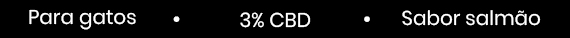 oleo cbd gatos 3% sabor natural