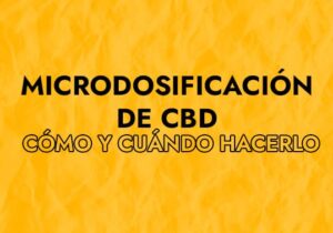 microdosificacion de cbd