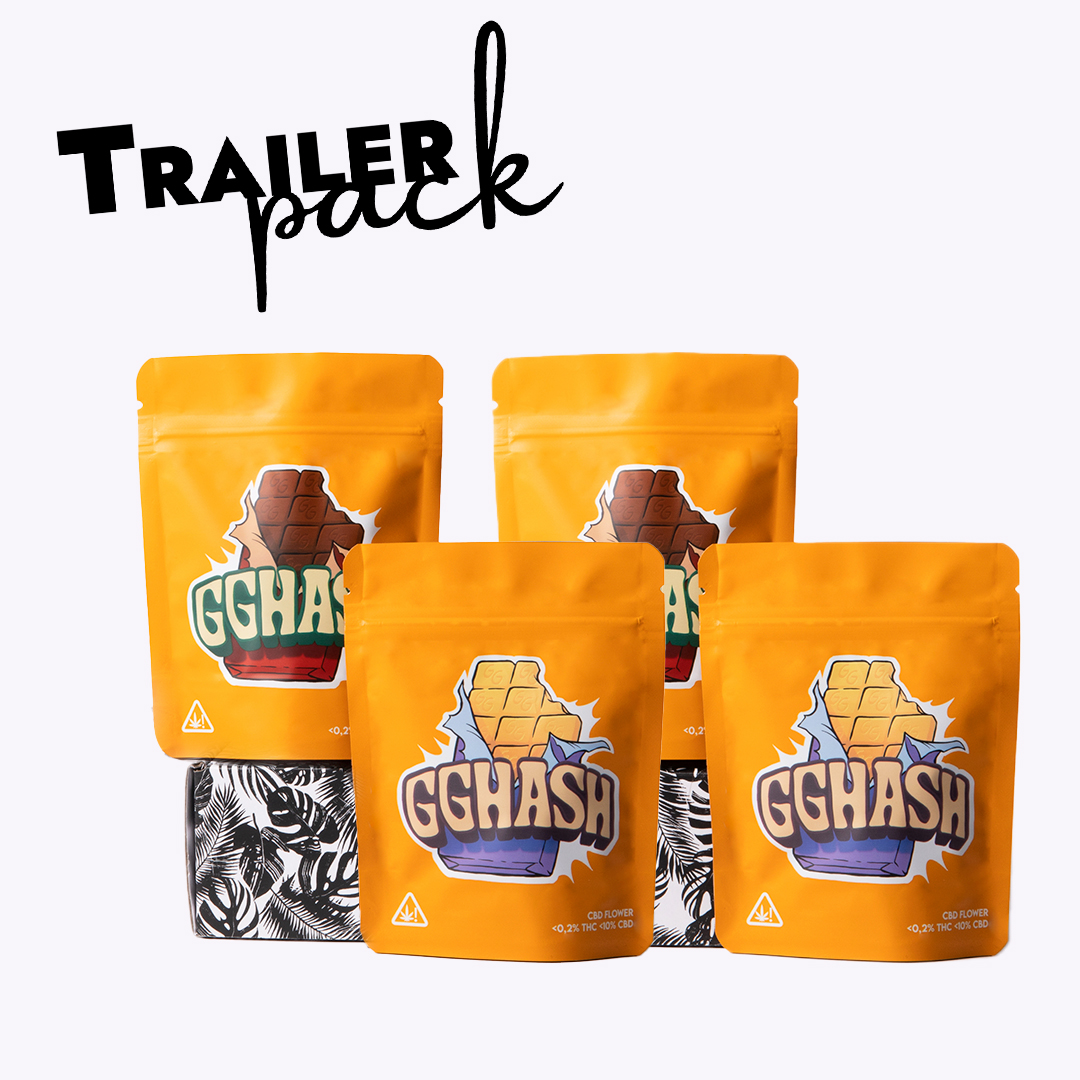trailer pack 100 gramos de hash cbd