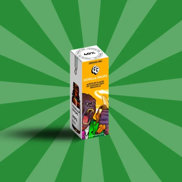ÓLEO CBD 40% GORILLA DROPS | 4000 mg - 10ml - Image 4