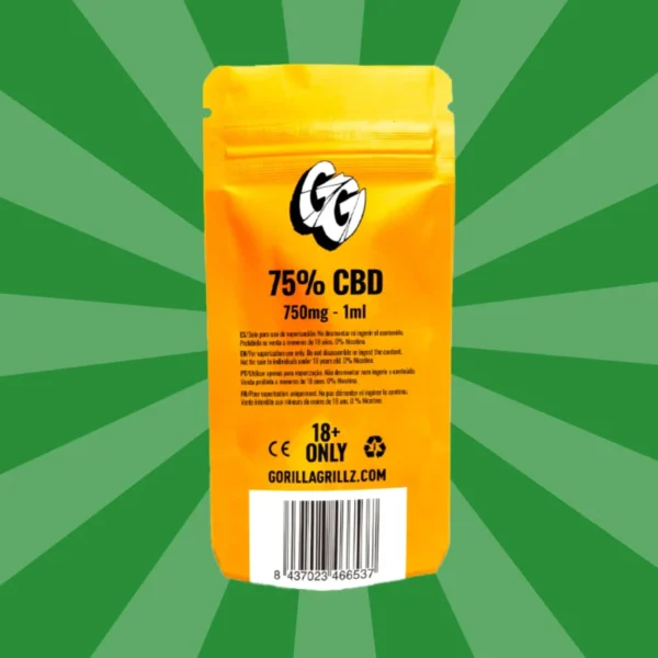 VAPE GORILLA GRILLZ 75% CBD – Image 6