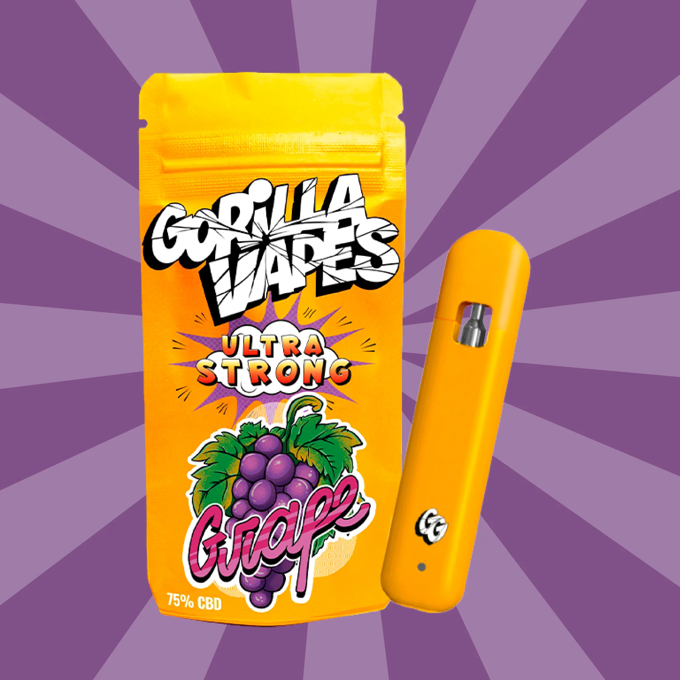 VAPE GRAPE 75% CBD