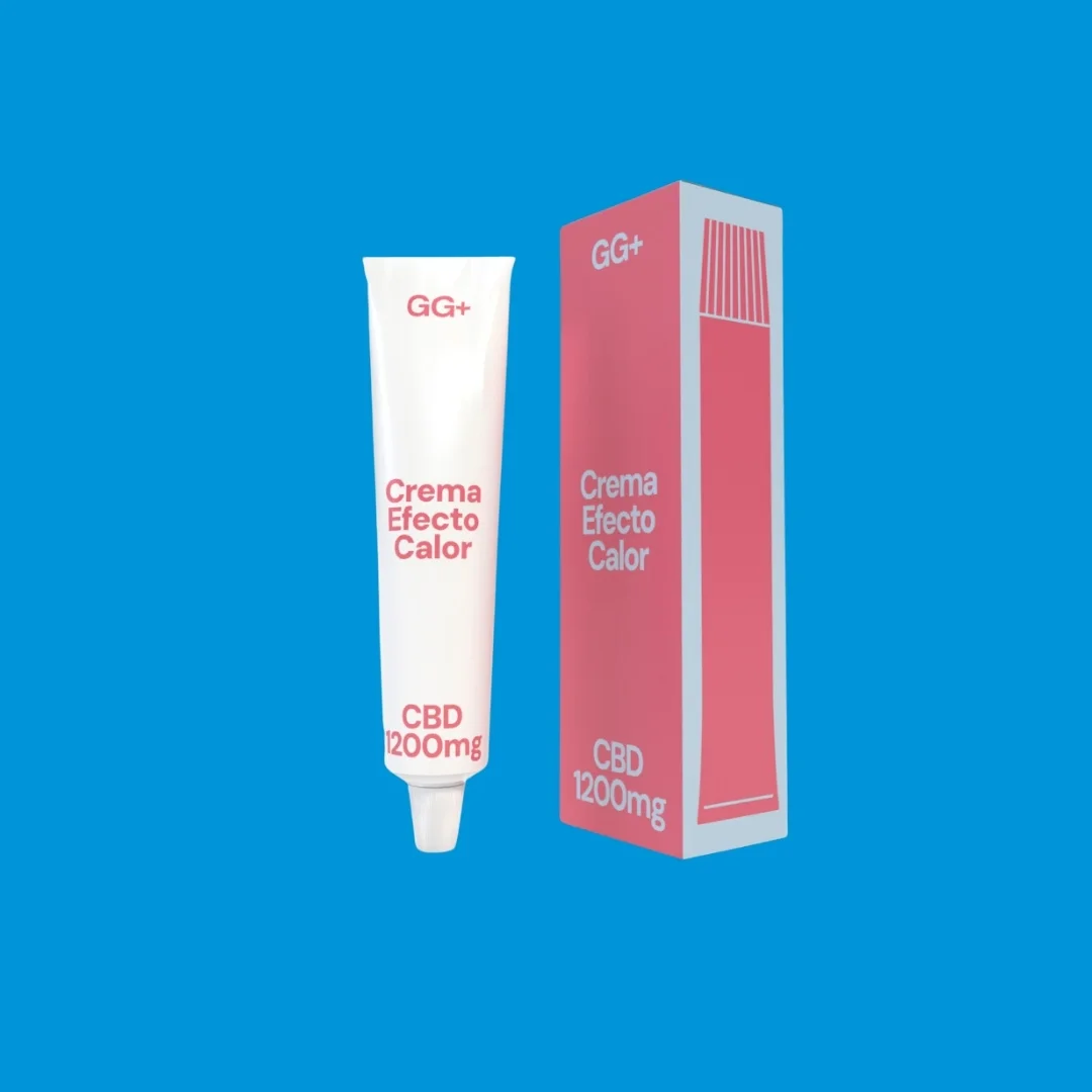Crema CBD efecto calor