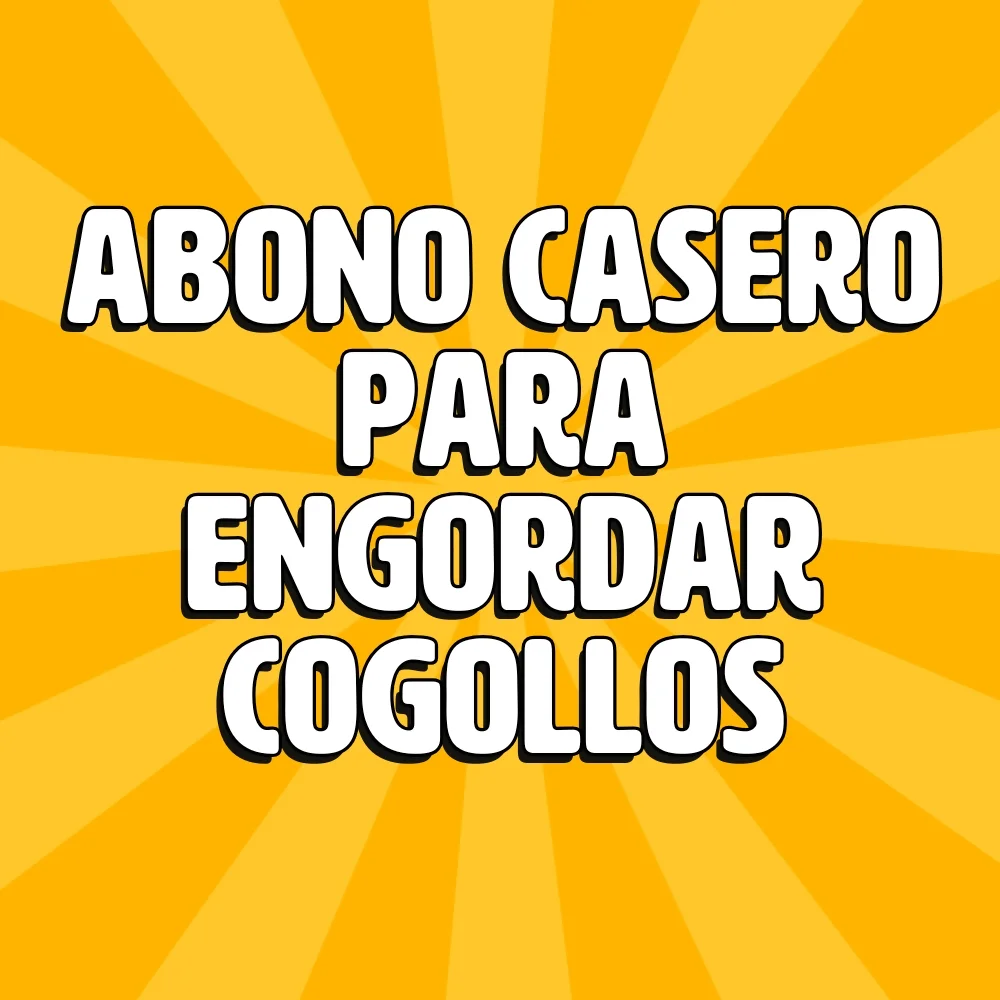 HOME 30 abono casero para engordar cogollos