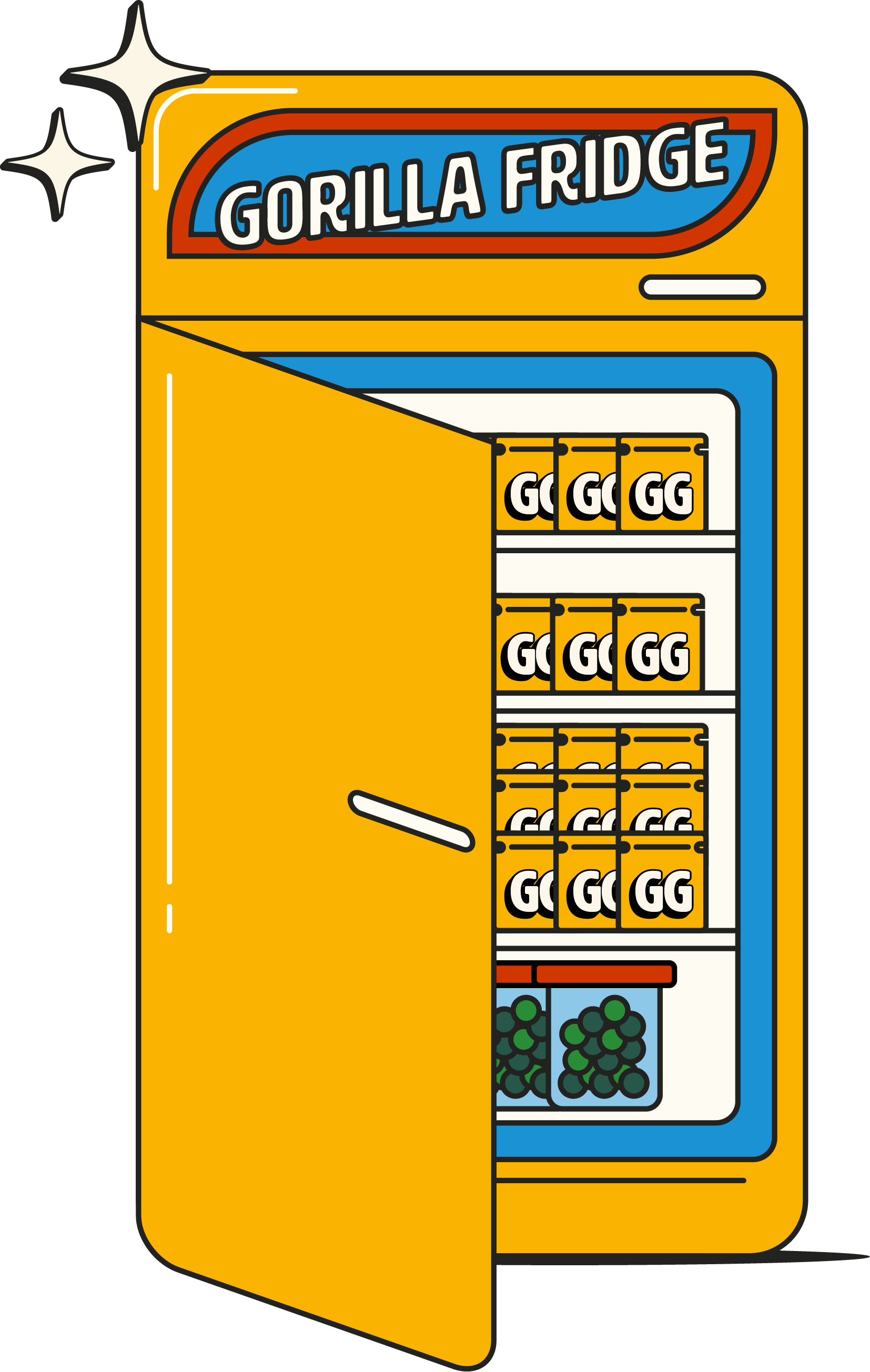 Gorilla Fridge