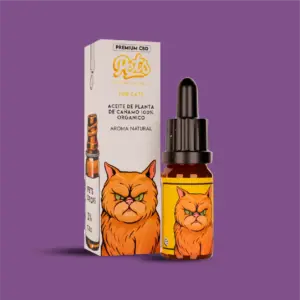 Óleo CBD PETS 3% para gatos