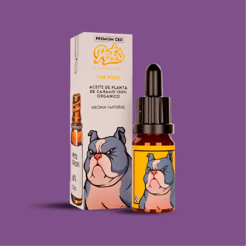 Óleo CBD PETS 6% para cães