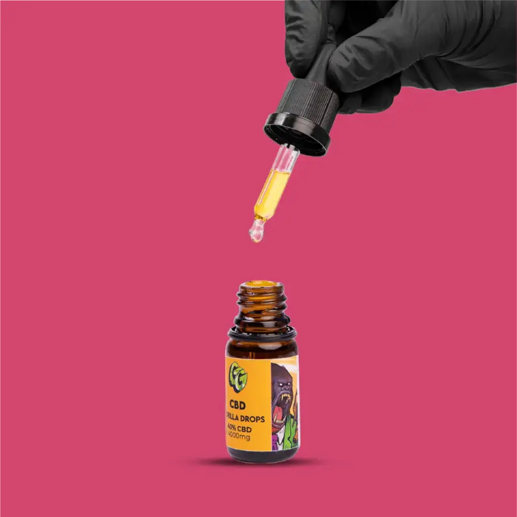40% CBD OIL GORILLA DROPS 3
