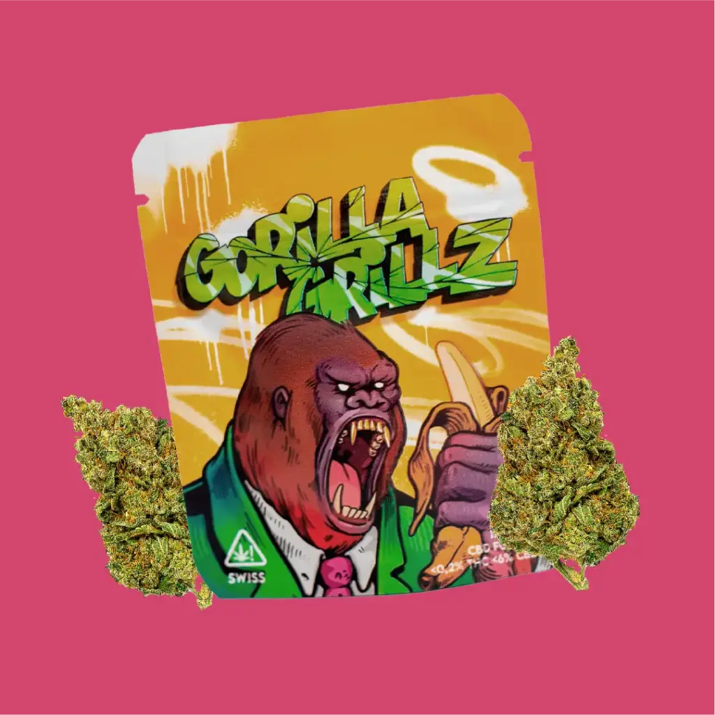 GORILLA GRILLZ BLUMEN | CBD KNOSPEN