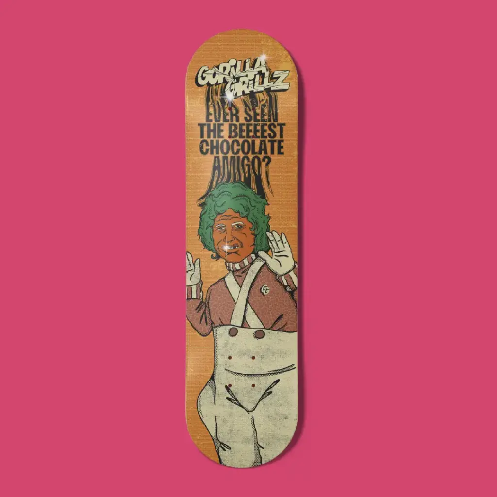 Gorilla Grillz CHOCOLATE Skateboard