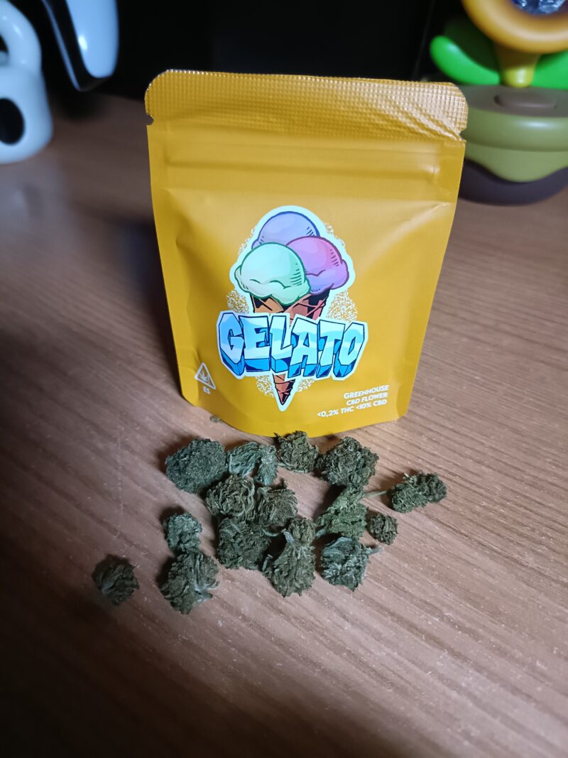 GELATO CBD | COGOLLOS CBD GREENHOUSE - reseña de Xoyero Twitch