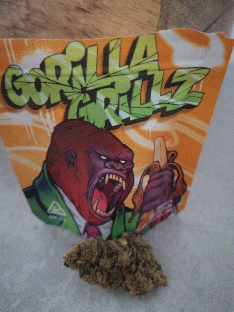 GORILLA GRILLZ FLORES | COGOLLOS DE CBD - reseña de JesusGR